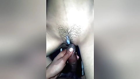 Indian girl fucks her boyfriend with village bhabhi